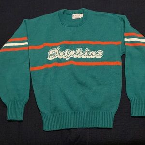 Miami Dolphins Throwback Sweater